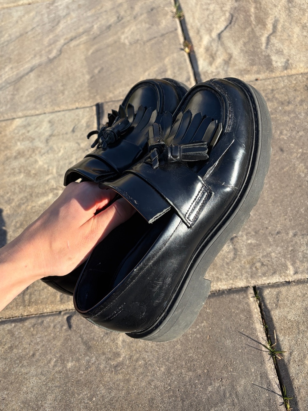 Vagabond // leather loafers